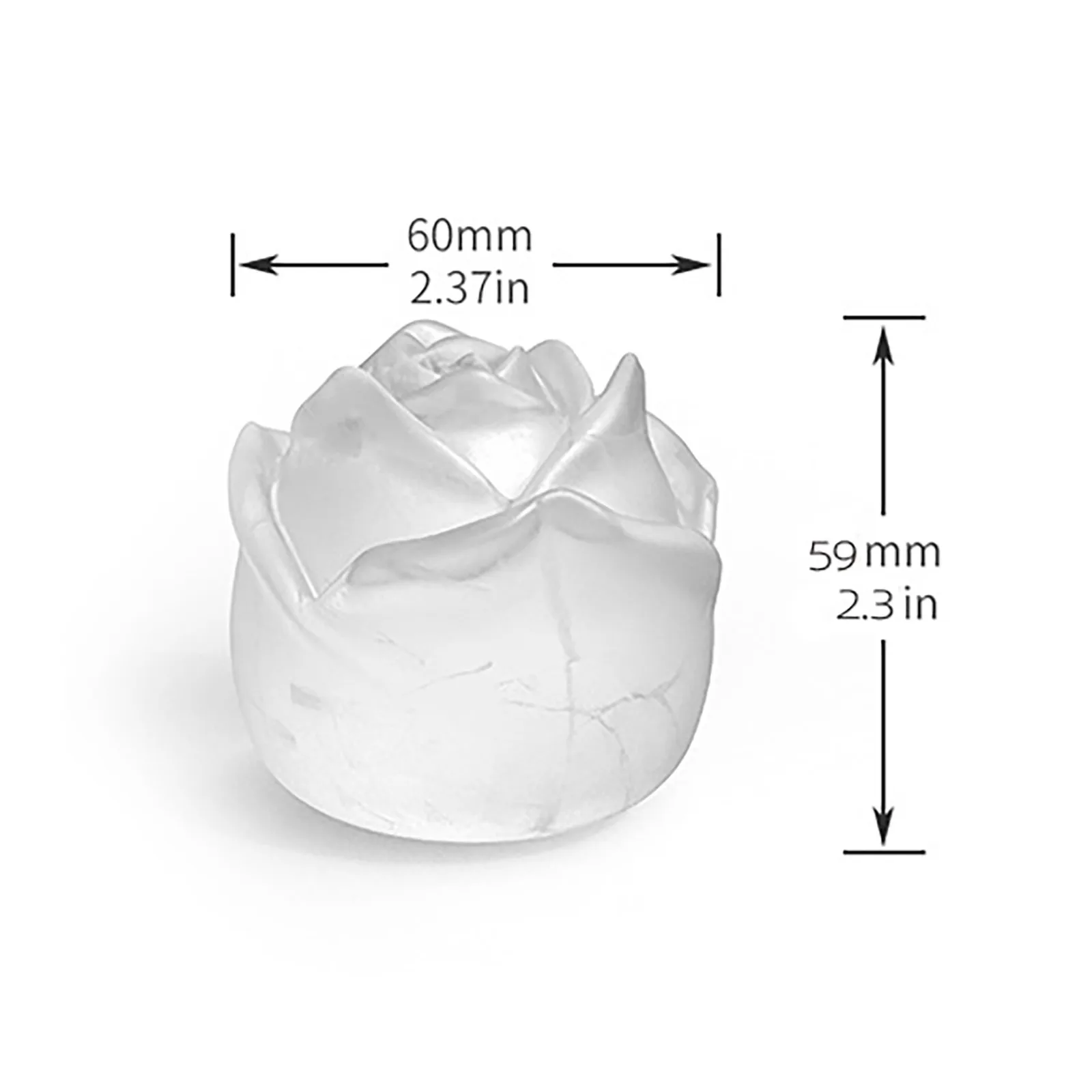 

Kitchen Accessories Rose Ice Lattice Mold Silicone Maker Tray Bar Party Cocktail Whiskey kitchen tools