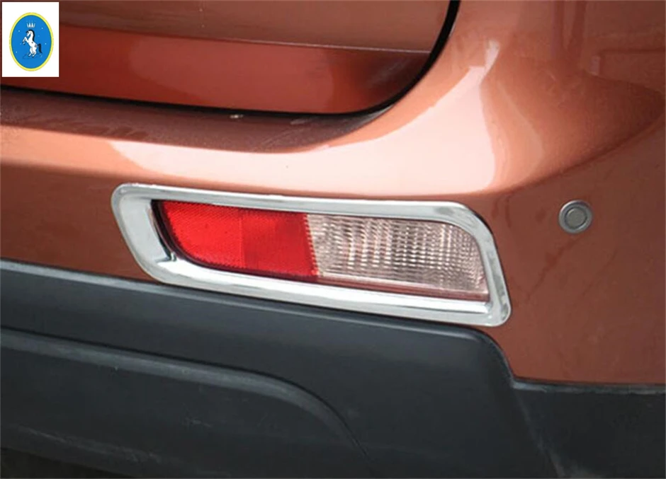 

Auto Accessory Chrome Rear Fog Lights Lamp Cover Trim Fit For Mitsubishi Outlander EX 2013 2014 Exterior