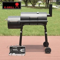 hot sale outdoor bbq villa courtyard bbq charcoal household large american braised bbq bbq for 5 people