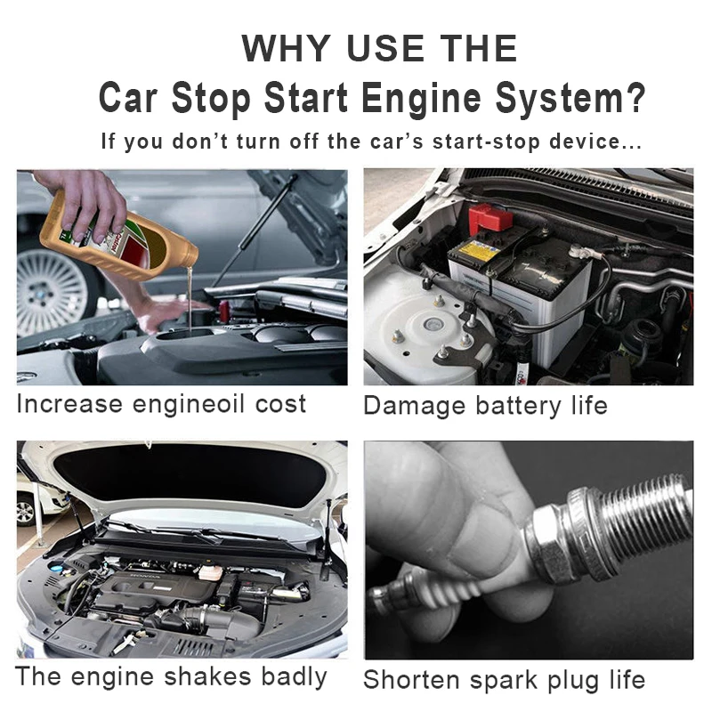 Automatic Stop Start Engine System For Volkswagen VW Tiguan Teramont POLO Lavida Magotan Sagitar T-Roc Control Sensor Plug | Автомобили и