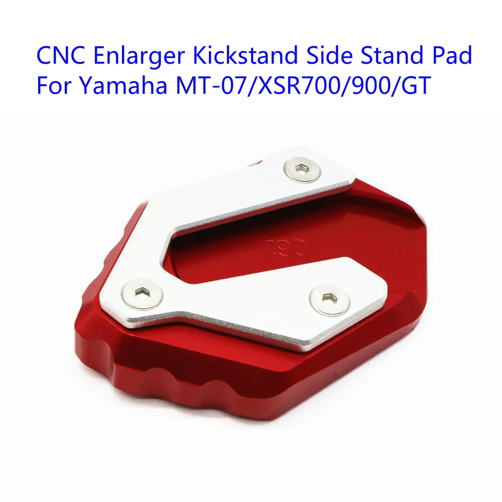 Мотоциклетные боковые подставки подставка удлинитель для Yamaha MT07 2014 2019 XSR 700 Tracer 900