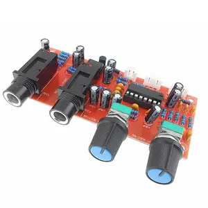 New DIY PT2399 Digital Microphone Amplifier Board Karaoke Plate Reverb Preamplifier Reverberator Suite Components NE5532