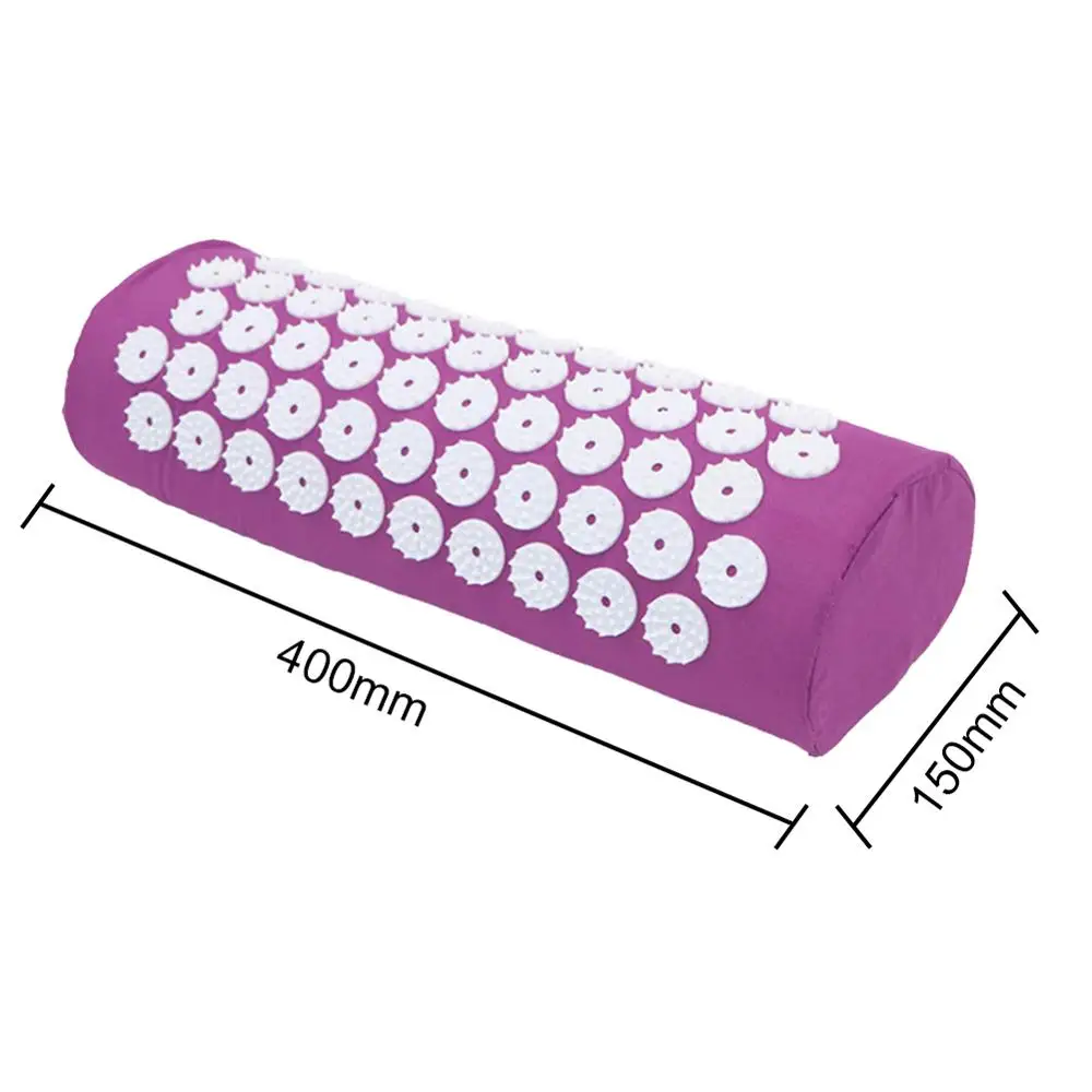 Массажный коврик акупрессурный с шипами для облегчения боли в спине и теле