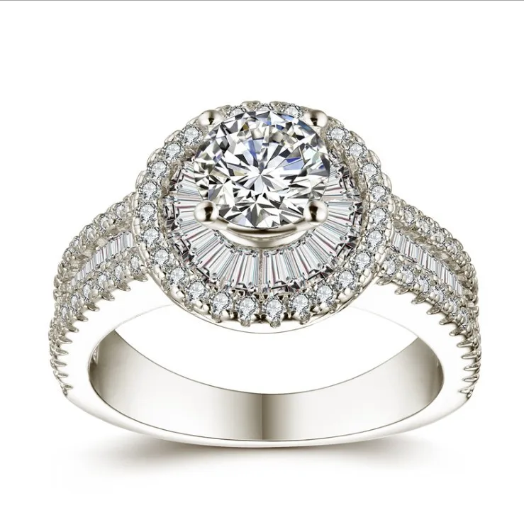 Новое модное ювелирное изделие серебро 925 изысканный кристалл из Swarovski стильный