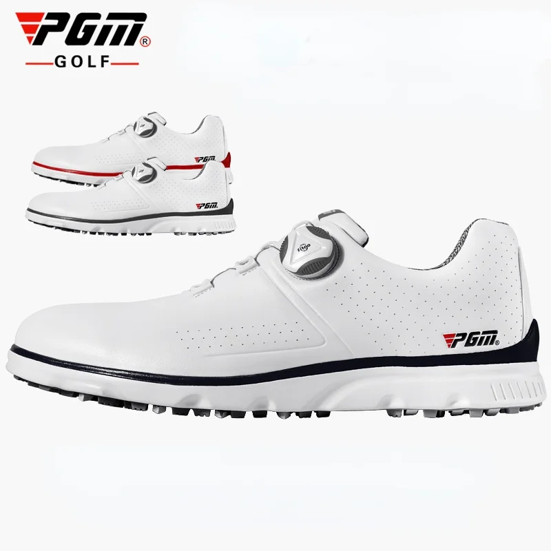 PGM Golf Shoes Men Waterproof Breathable Men's Golf Shoes Male Rotating Shoelaces Sports Sneakers Running shoes men