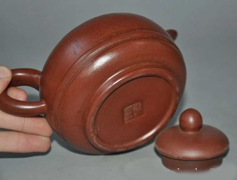 

wedding decoration old Chines exquisite Yixing Zisha pottery Plum orchid Teapot Wine Tea pot Flagon