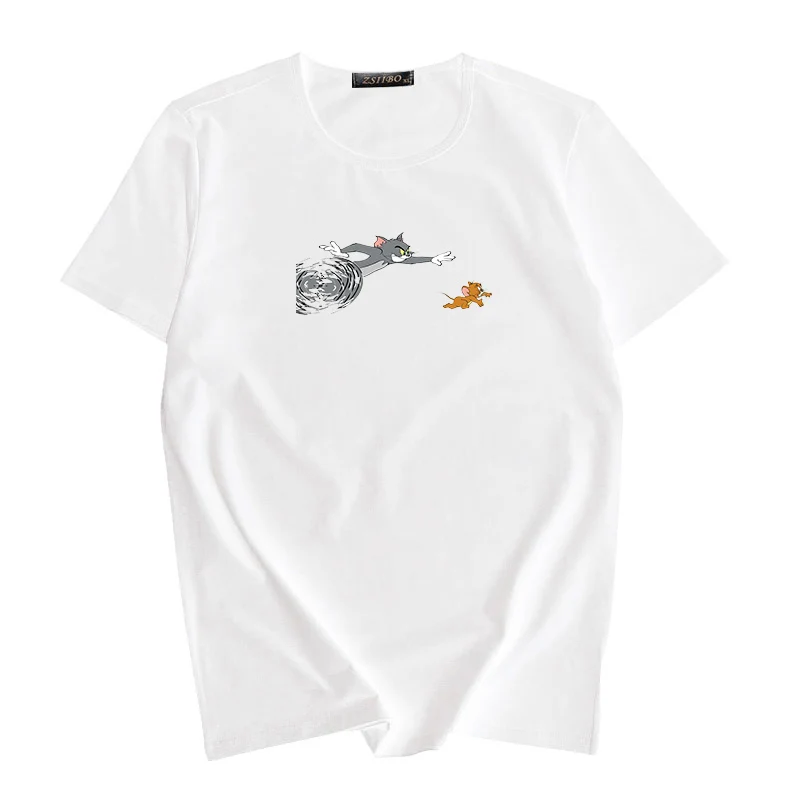 White08 Харадзюку женская уличная одежда, футболка, свободная, короткий рукав, унисекс, тройка, парная одежда, мусор Tumblr, топ, Bf, платье-комбинация, Прямая поставка - Цвет: White08