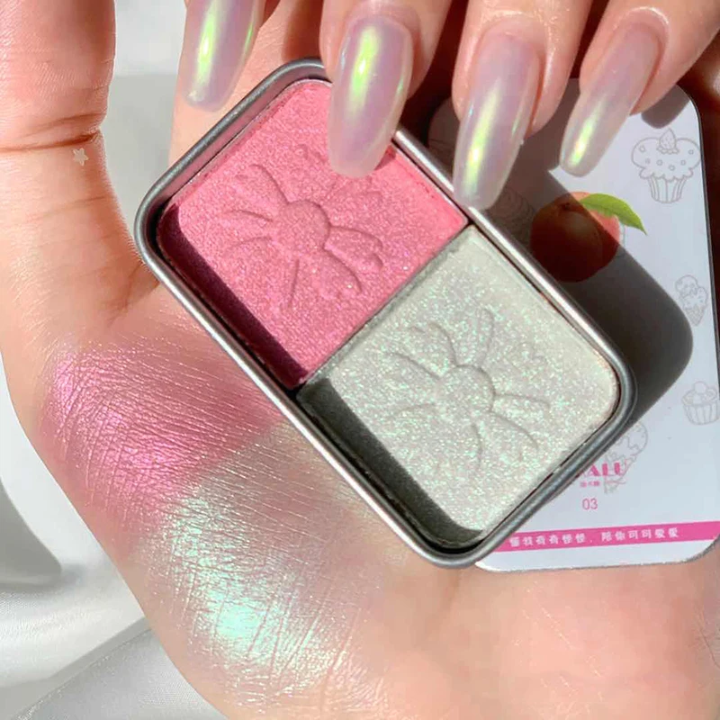 5 цветов Палитра теней для век водостойкая палитра макияжа телесного цвета пудра