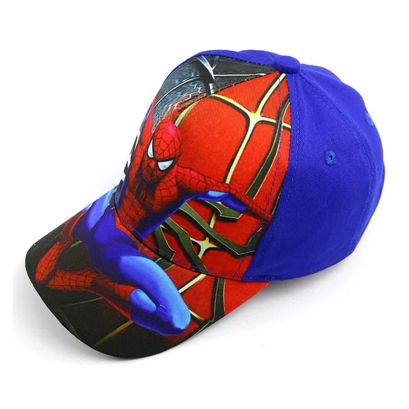 

Disney Children's Spiderman Baseball Cap Boys and Girls Personality Sun Hat Spring and Summer Breathable Net Cap Cool Cap