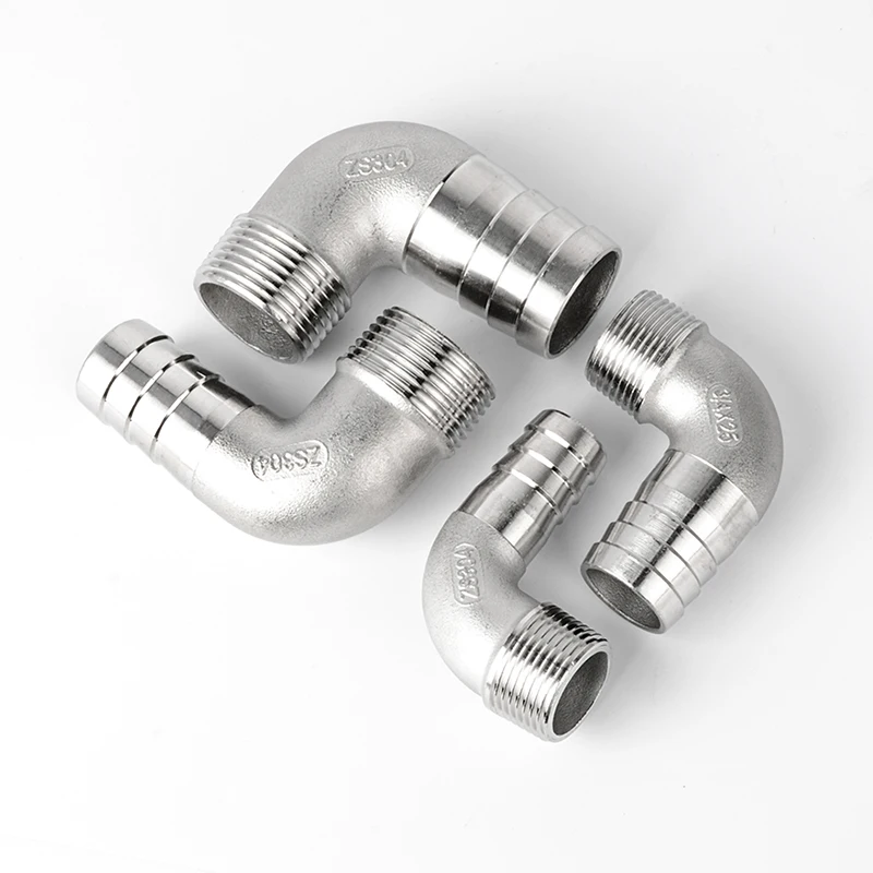 1 дюйм. наружная резьба BSP x 32 мм коленчатый соединитель из нержавеющей стали 304