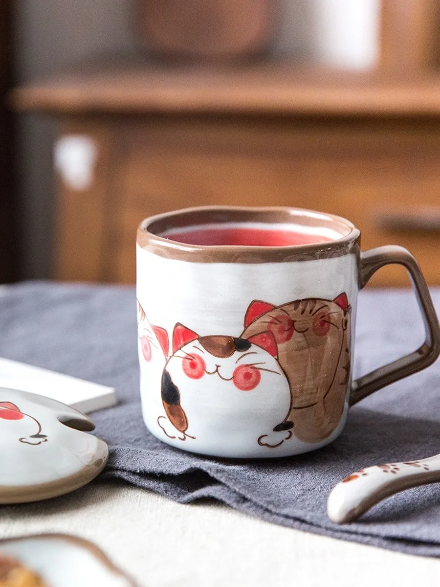 

Pottery Travel Christmas Mug Coffee Cute Christmas Coffee Mugs Creative Tazas De Ceramica Creativas Pottery Coffe Cup 50mkb29