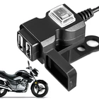Зарядное устройство USB на руль мотоцикла, 12 В, 5 В, 1 аА