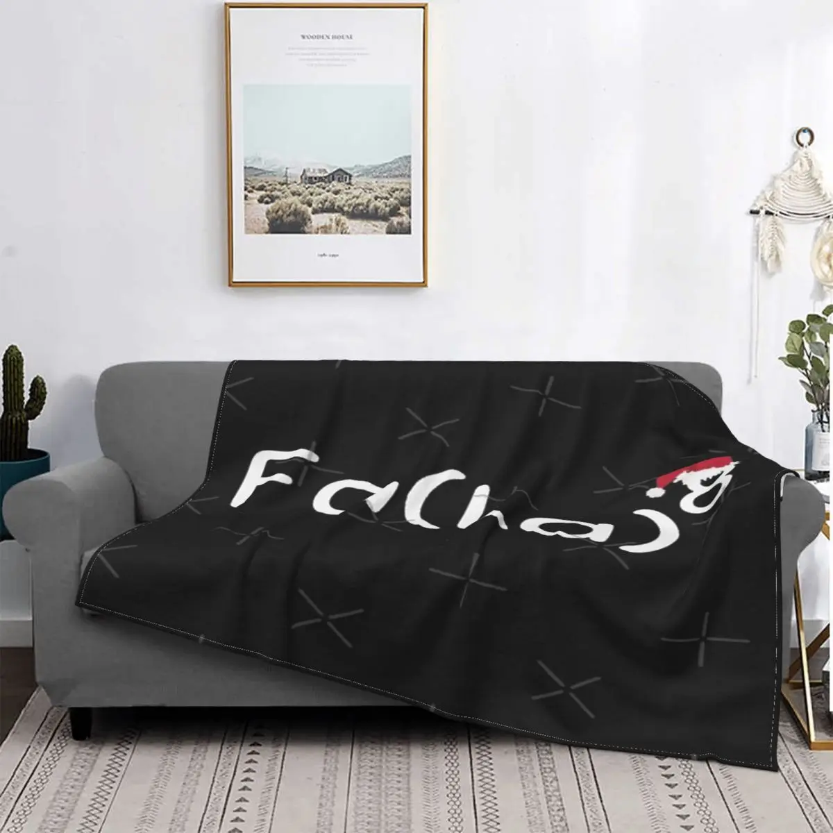 

Math Fa La 2-colcha a cuadros para cama, manta para Picnic, ropa de cama y fundas