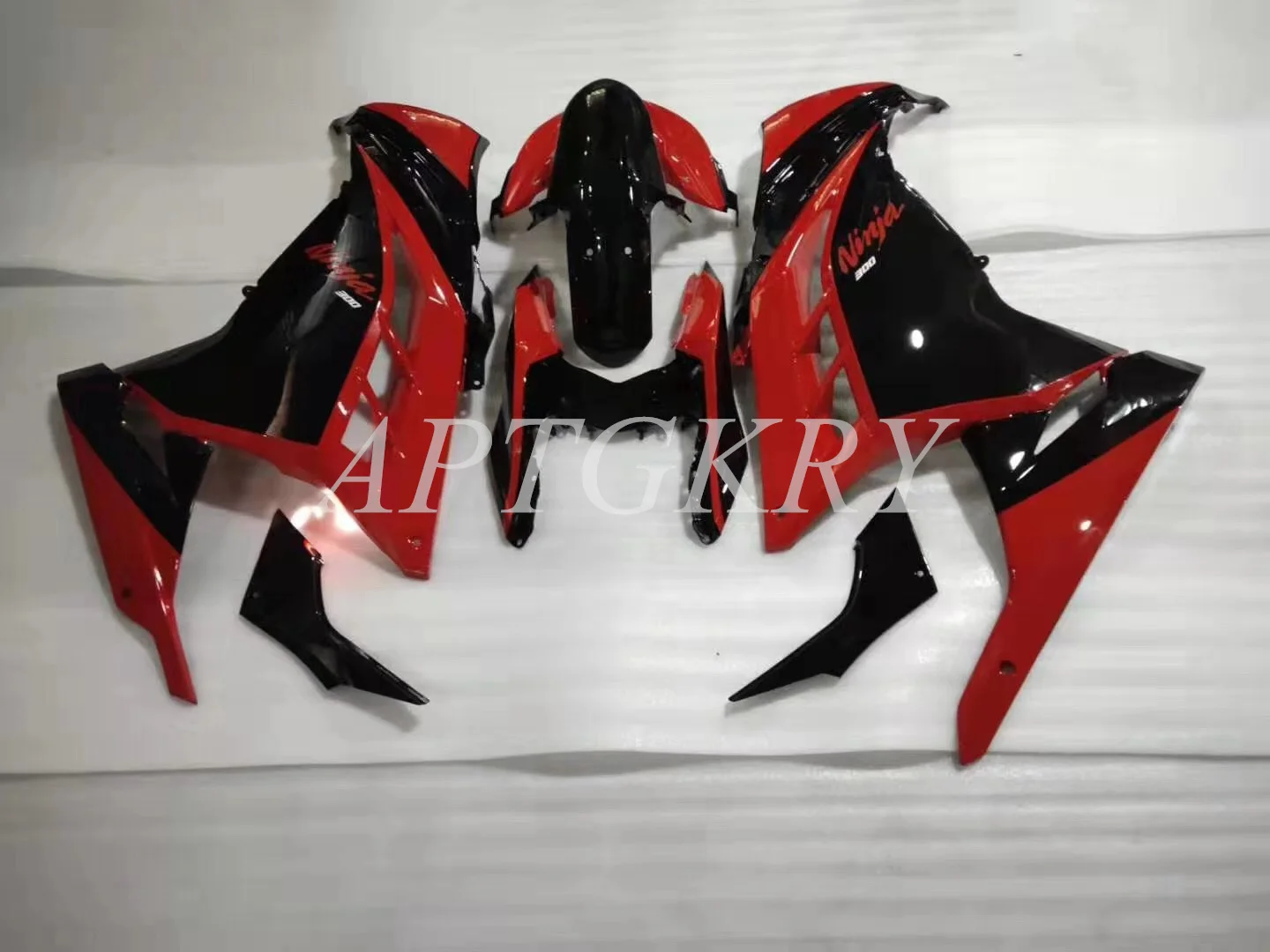 

New ABS Motorcycle Full Fairing Kits Fit For Kawasaki Ninja300 ZX300R EX300 300R 2013 2014 2015 2016 2017 Red Black