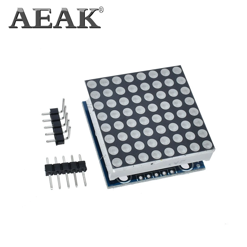 Матричный модуль AEAK MAX7219 микроконтроллера дисплейный готовые товары 1 шт.|max7219 dot
