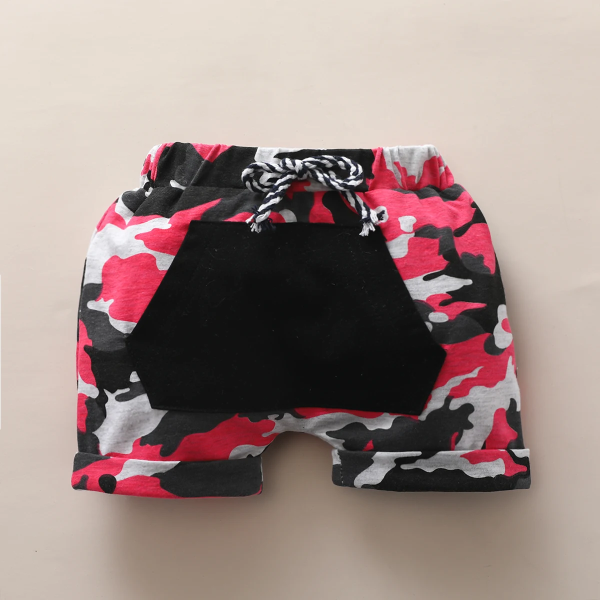 2020 летняя одежда для малышей От 6 месяцев до 4 лет камуфляжные шорты маленьких