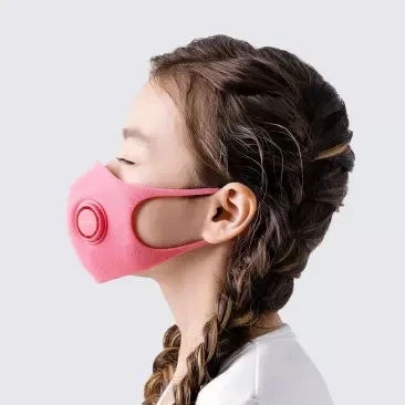 Xiaomi SmartMi Kid Mask детская легкая дышащая Дымчатая маска мощная фильтрация РМ2, 5 Блокировка аллергенов для друзей, 1 шт