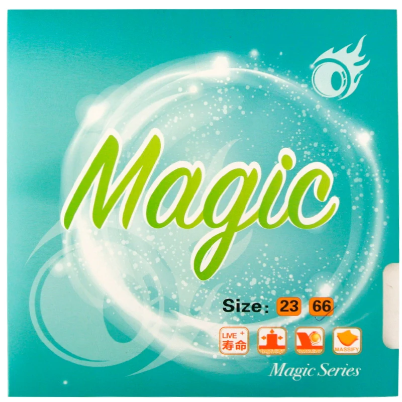 Длинные прыщи Magic OX большие верхнее покрытие для настольного тенниса резина пинг