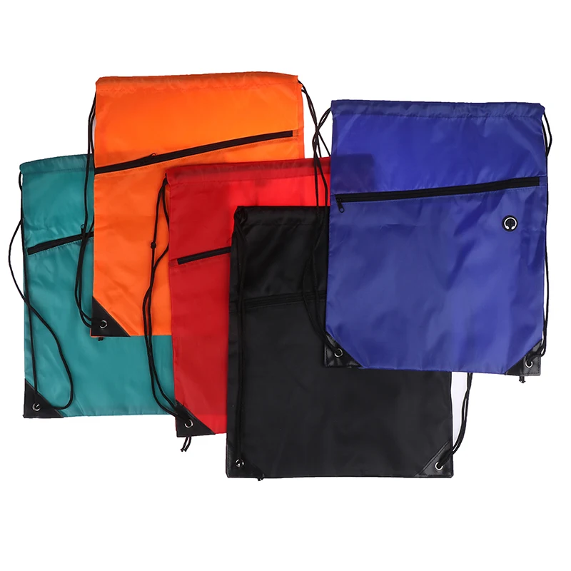 

Nylon Drawstring Personalized Training Backpack Girl Bag School Sports Waterproof Sack Gym Tote Bag School Sport Bag Travel Pack