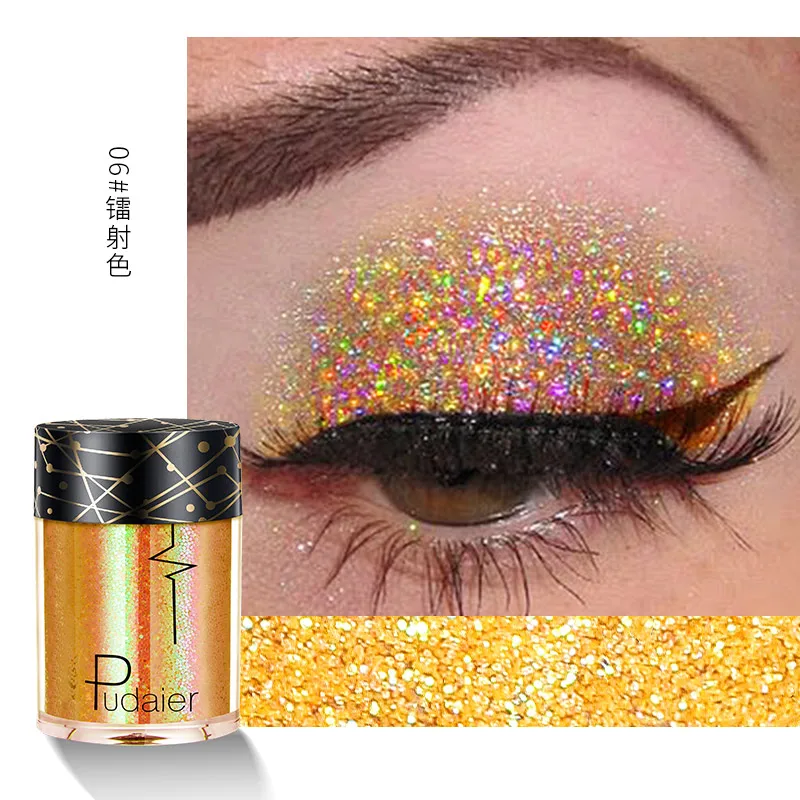 

Wholesale Makeup Eyeshadow Glitter Sequins Eye Makeup Easy Makeup Glitter Eyeshadow Diamond Sparkle Colorful Glitter