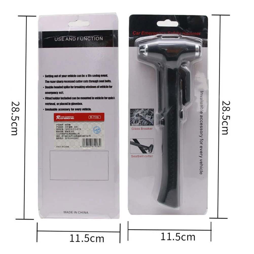 Автомобильный Безопасность аварийный молоток автоматический спасение побег