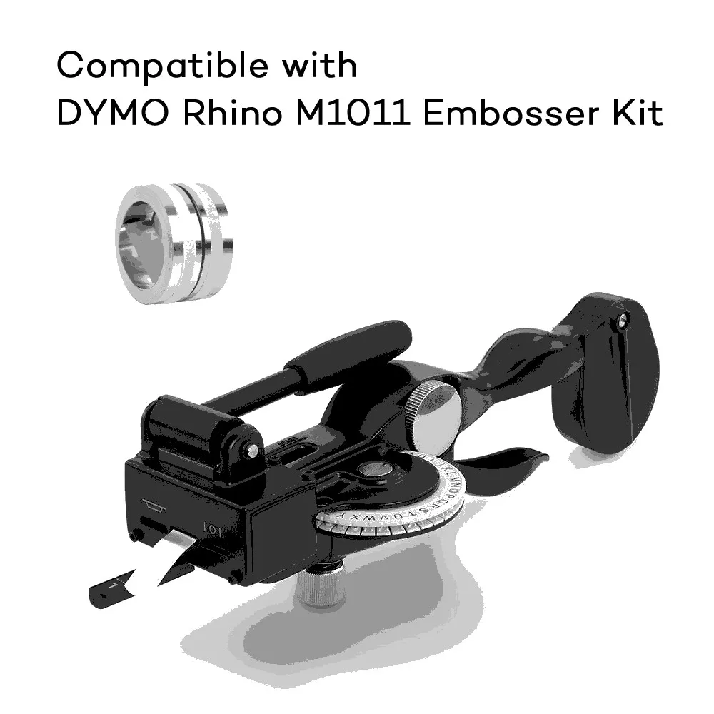 DYMO Рино этикетки M1011 металлические система алюминиевой гравировки для Dymo 3D 35800 31000