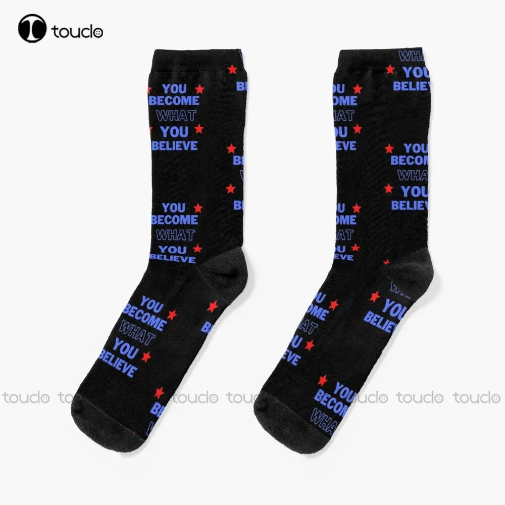 

Do You Believe Football Is Life Lasso Ted Lasso Richmond Afc Socks Halloween Socks Men Christmas Gift Custom 360° Digital Print