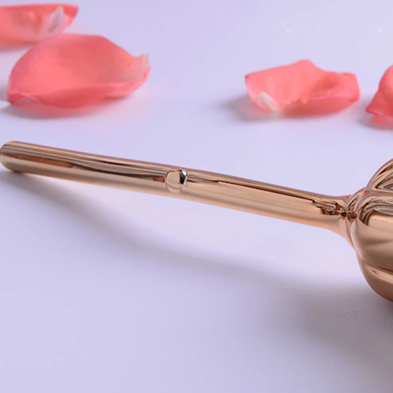 Одиночная Кисть для макияжа шелковистая Роза в форме цветка кисти Премиум