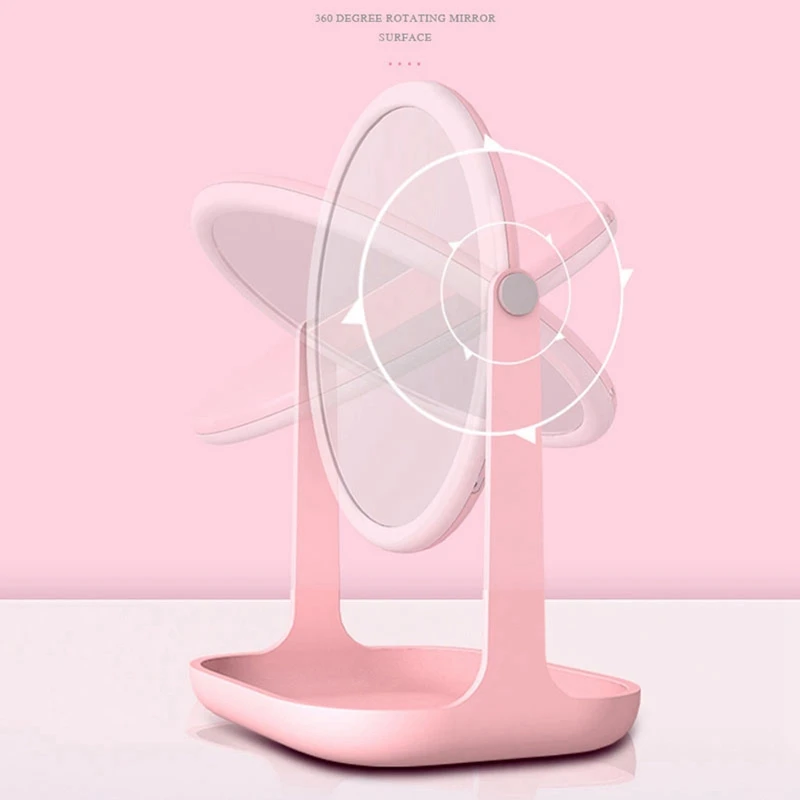 Светодиодный зеркало для макияжа светильник настольное Смарт Пресс Управление