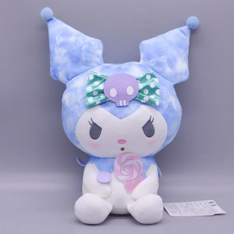 

Cute SANRIOS Soft Plush Doll Melodys Figure Kuromi Stuffed Animal Room Decorations Girl Gift