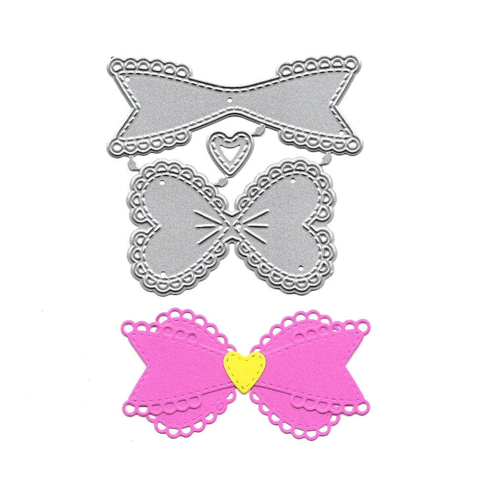 

Bow Die Corte Morre Metal Cutting Dies for Scrapbooking New 2021 Photo Album Paper Card Making Decoration Mold DIY Handcraft
