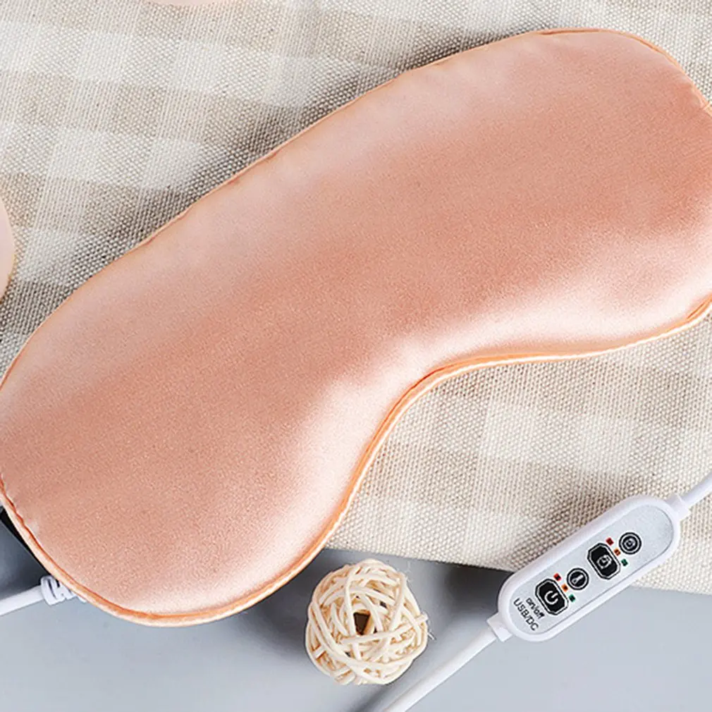 

Plug-in Heating Steam Eye Mask Usb Moxa Hot Compress Shading Sleep Moisturizing And Heating Eye Mask