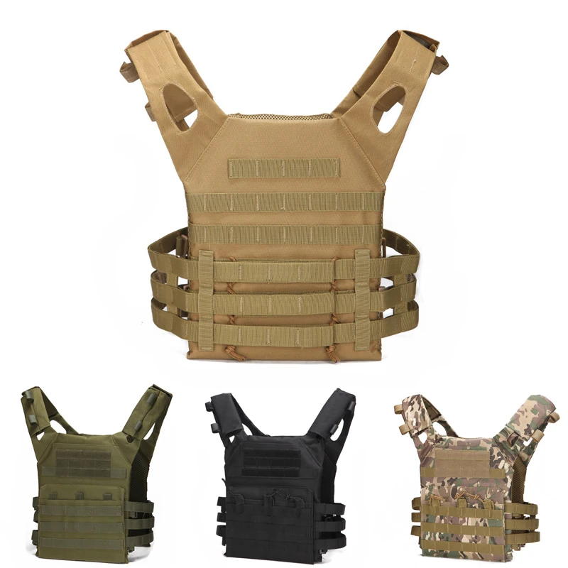 Военный тактический боевой жилет JPC Molle Plate Carrier Vest Outdoor CS Game Equipment охотничий