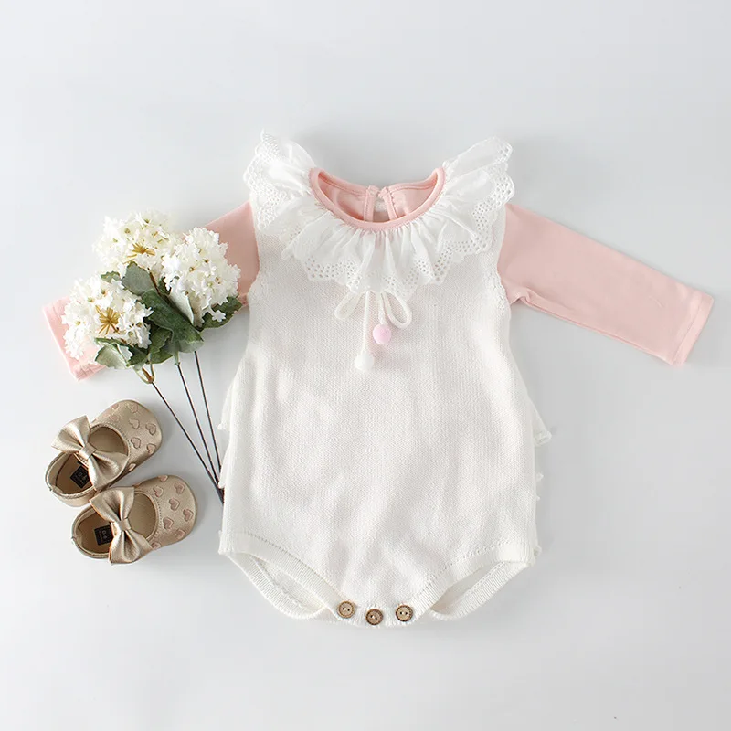 Новинка брендовая одежда для новорожденных маленьких девочек милое хлопковое