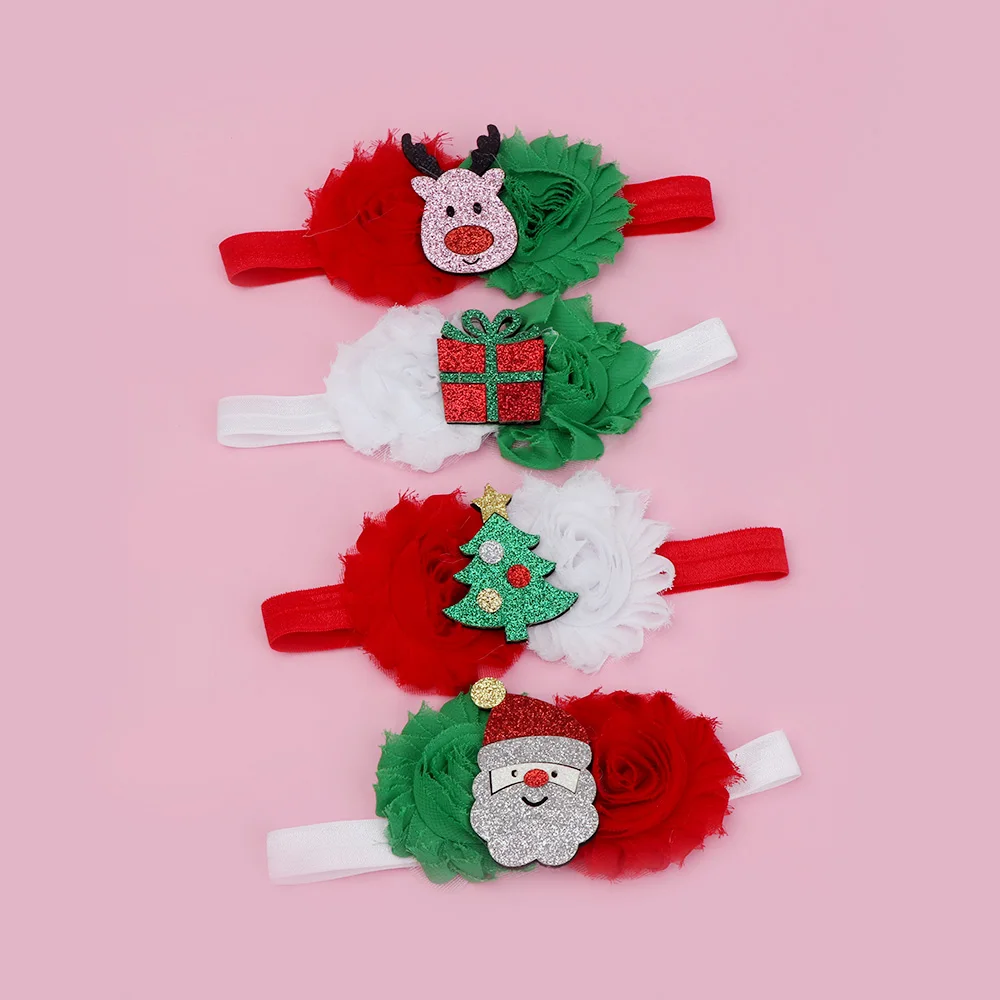 Одежда для маленьких девочек Новогодняя повязка на голову красивые девичьи