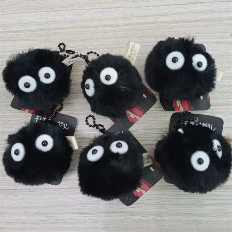 Милый мини пыль Дух Мой сосед Тоторо Fairydust кулон плюшевая игрушка фильм и