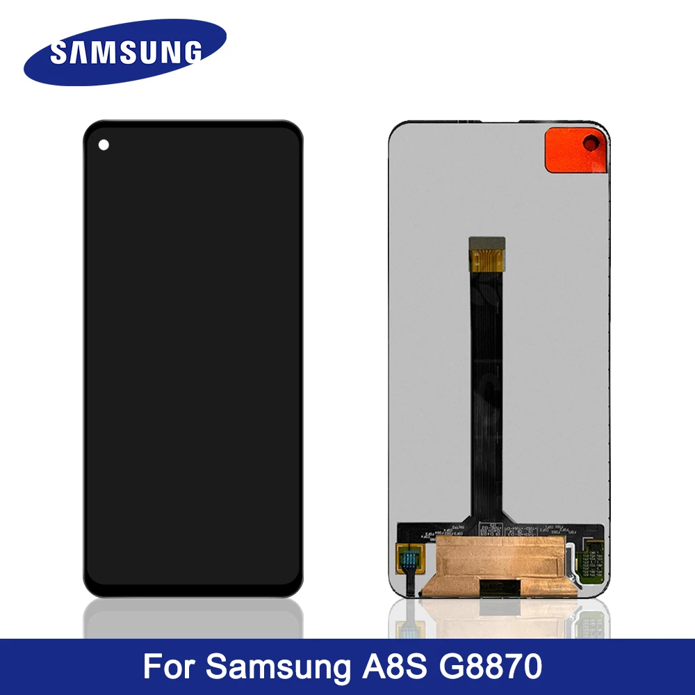 Оригинальный PLS TFT для 6 4 &quotsamsung Galaxy A8s ЖК экран + сенсорный панель дигитайзер