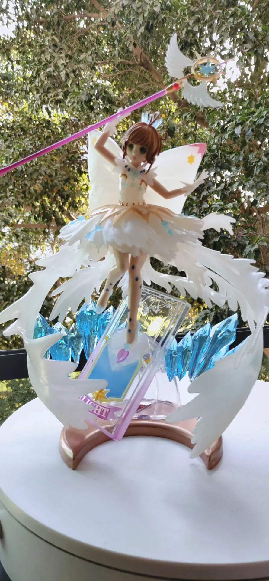 Японские Аниме карточки Captor Sakura Yukito Tsukishiro Yue Ver 1 шт. Масштаб 1/7 ПВХ экшн фигурка