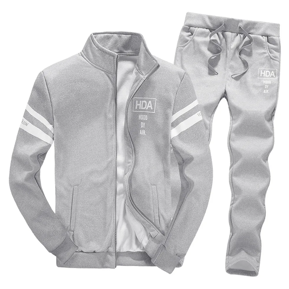 Мужской спортивный костюм в стиле пэчворк Осень-зима 2019 плотный мужской