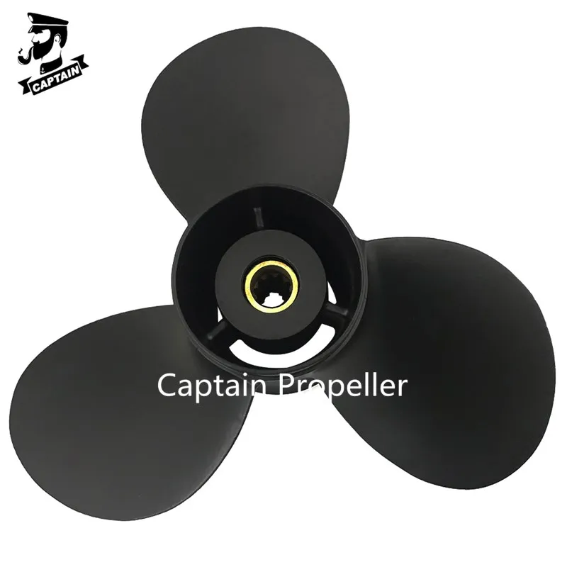 Captain Propeller 9 1/4x12 58100-89L50-019 Fit Suzuki Outboard Engines DF9.9B DF15A DF20A Aluminum 10 Tooth Spline RH | Автомобили и