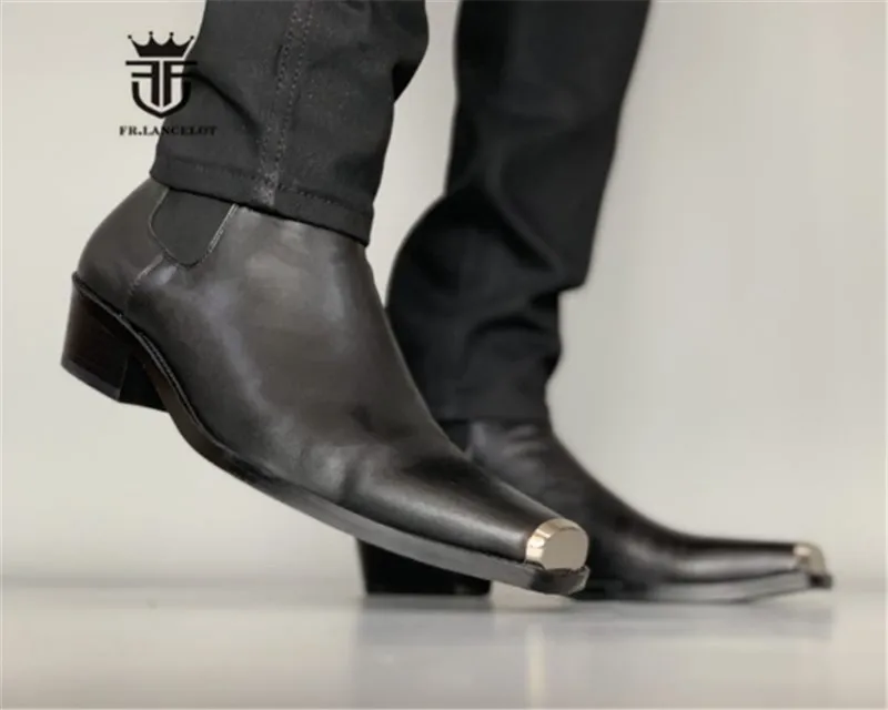 Настоящие изображения роскошные индивидуальные из натуральной кожи на танкетке