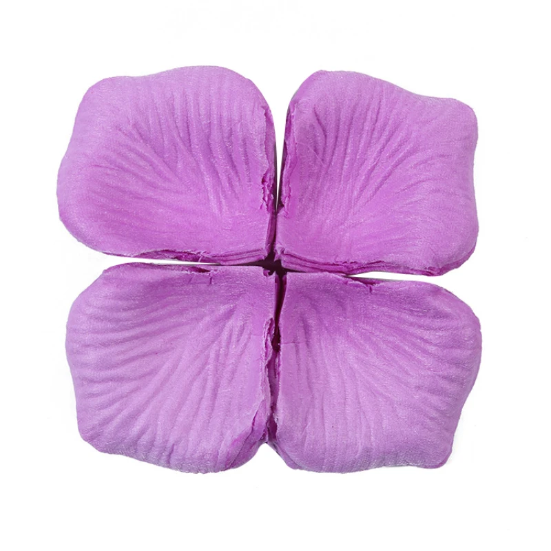 100 шт./лот аксессуары для вечерние НКИ искусственный цветок ткань лепестки роз