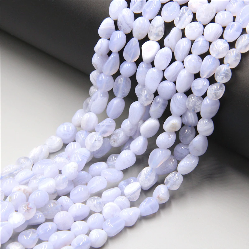 

Irregular Shape Aquamarine Lapis Lazuli Crystal Gemstones Beads 6-8mm Loose Spacer Bead For Jewelry Making Bracelet Necklace DIY