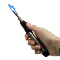 portable cordless solder iron gas soldering iron flame butane gas blow torch solder iron tool adjustable welding torches tool