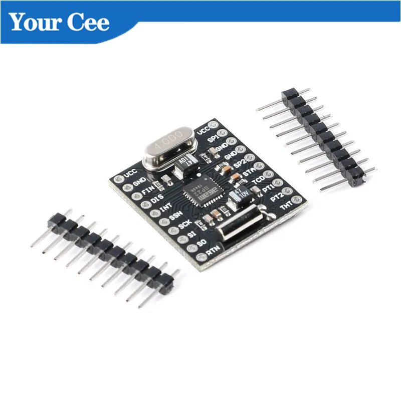 TDC-GP22 GP22 SPI интерфейс Универсальный 2-канальный 4-проводной преобразователь