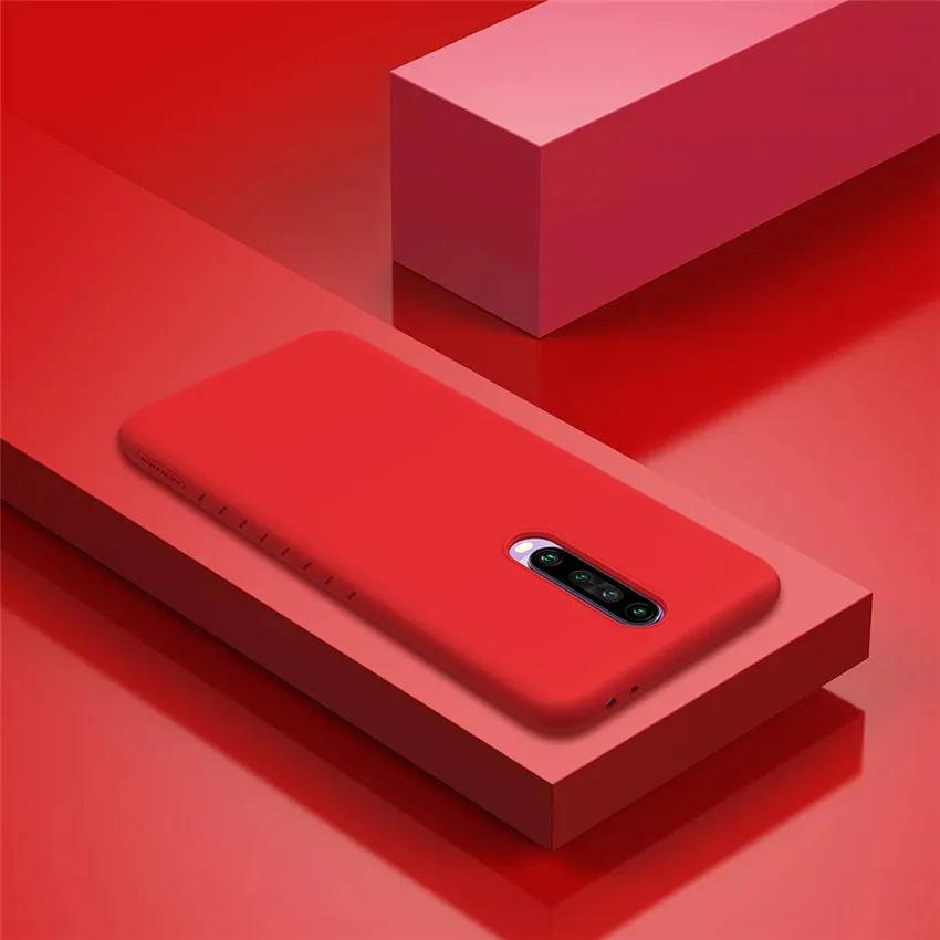 

For Xiaomi Redmi K30 K30 5G Case NILLKIN Rubber Wrapped Protective Case For Xiaomi Redmi K30 Soft TPU Cover