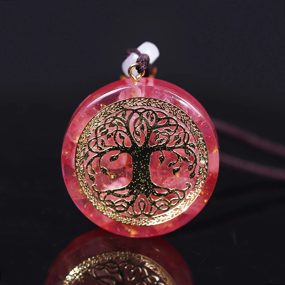 Ожерелье Orgone с кристаллом для энергетической реальности балансировка чакр