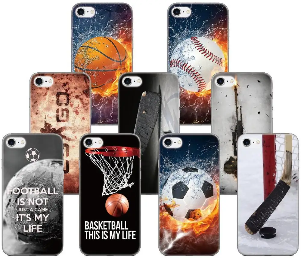 Принт чехлы из мягкого ТПУ Спортивная команда Чехол для телефона Leagoo M8 Pro / S11 S9 S8 T8S