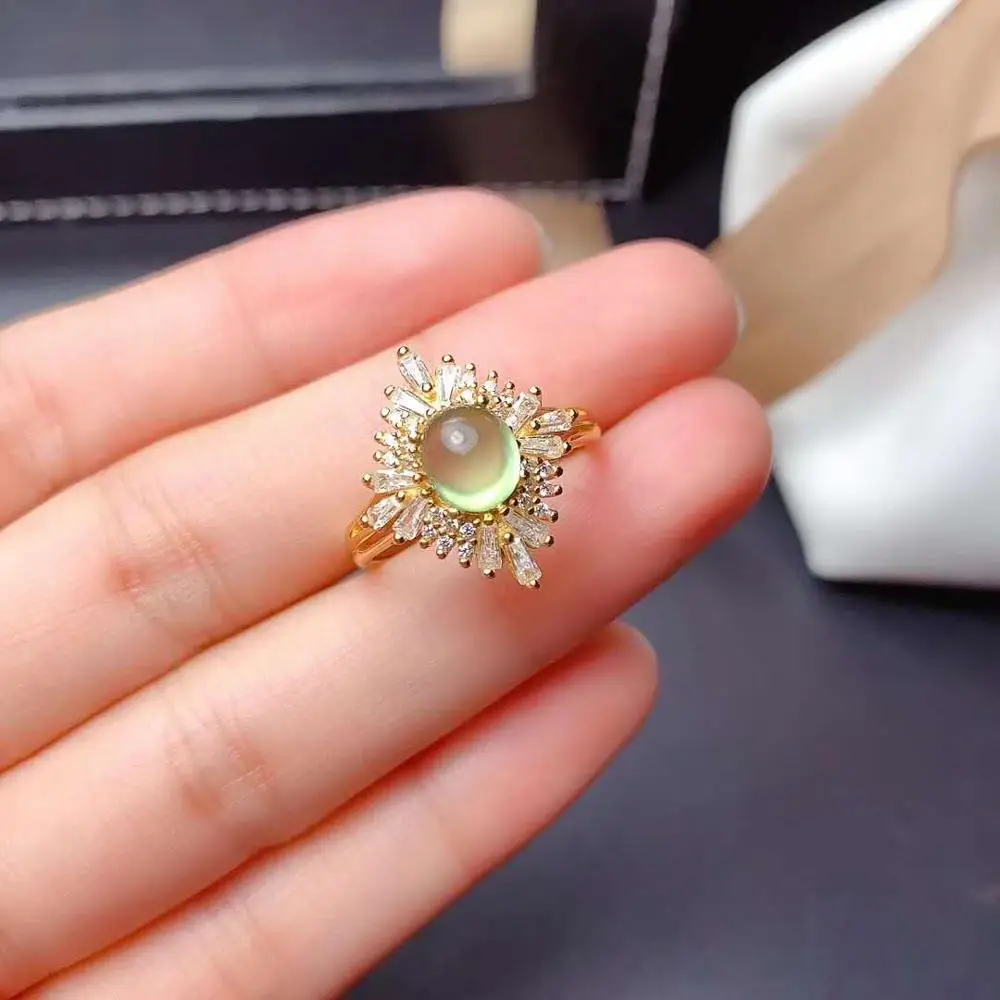 

High Quality Grapevine Luxurious Ring S925 Pure Silver Fine Fashion Wedding Charming Jewelry for Women Free Shipping