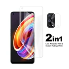 Гидрогелевая пленка для Realme XT X7 X50 Pro 5G X2 Q2 GT C3 C11 7 Pro 6 6i 6s 5 Pro, защитные пленки для экрана и защиты объектива камеры 3D